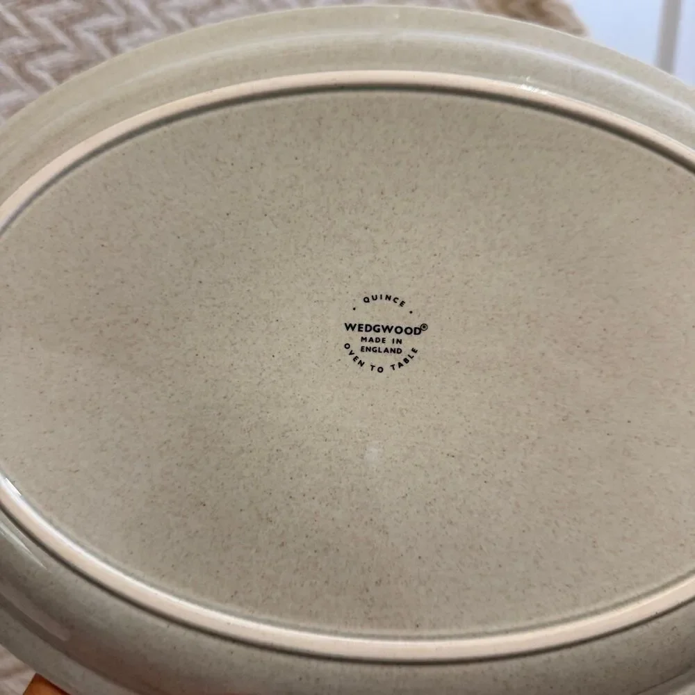 Quince by Wedgewood Set of 2 Oval Serving Platters Stoneware